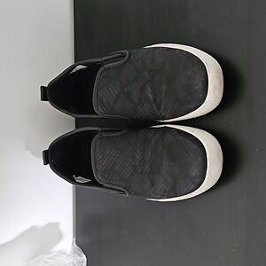 Alligator print loafers